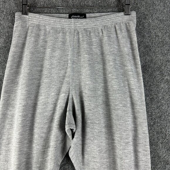 Eddie Bauer Sweatpants Womens Large EBTEK Gray Elastic Waist Pull On Pants - Picture 3 of 6